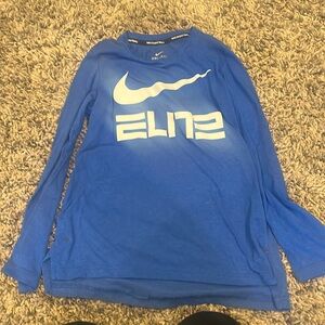 Boys Nike elite long sleeve shirt